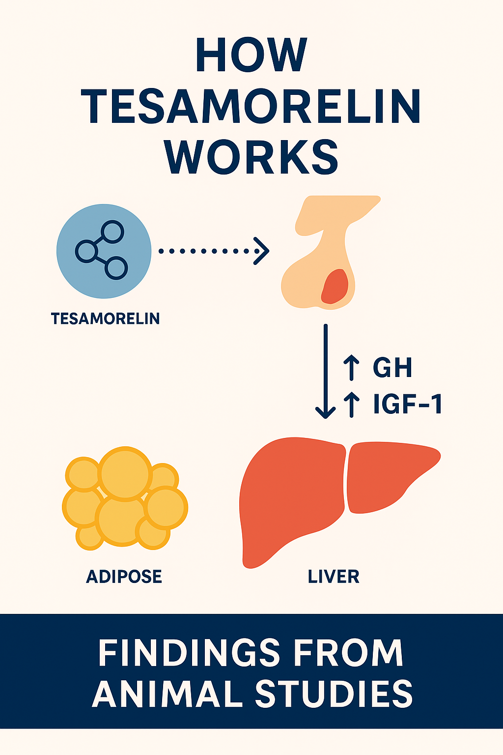 How Tesamorelin Works — and What Animal Studies Tell Us